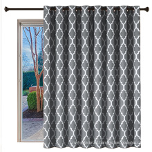 Patio Sliding Door Curtain Grommet Top